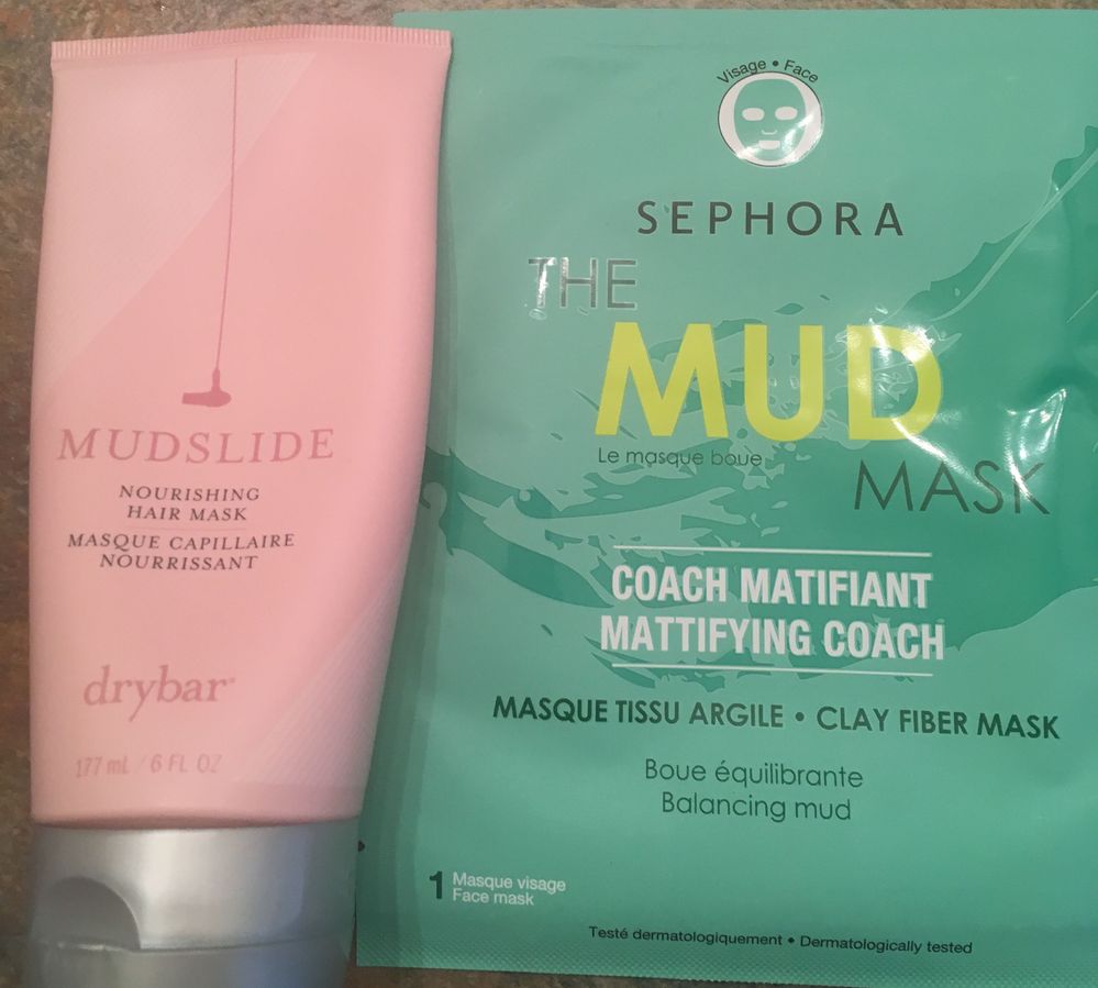 I love mudslide it is one of my favorite hair masks. The Sephora mud mask was just ok. The fit was good but I had a little trouble getting it to stay on good. My skin does feel nice but I’m not sure I’d use this one again. I’d give it a C.