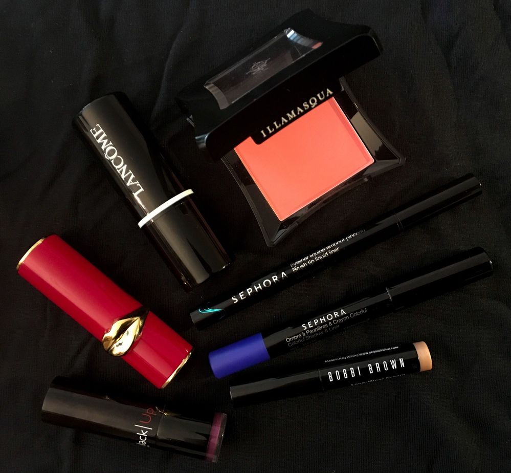 Favorite makeup items in April