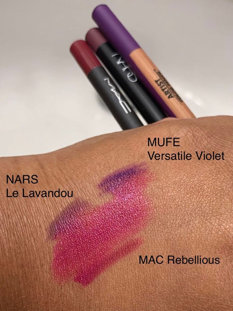 Mac rebellious lip liner makeup
