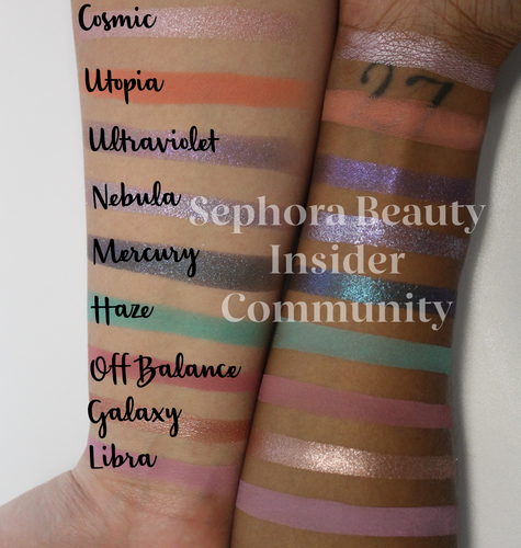 Huda Beauty Mercury Retrograde palette swatches (1 of 2).png
