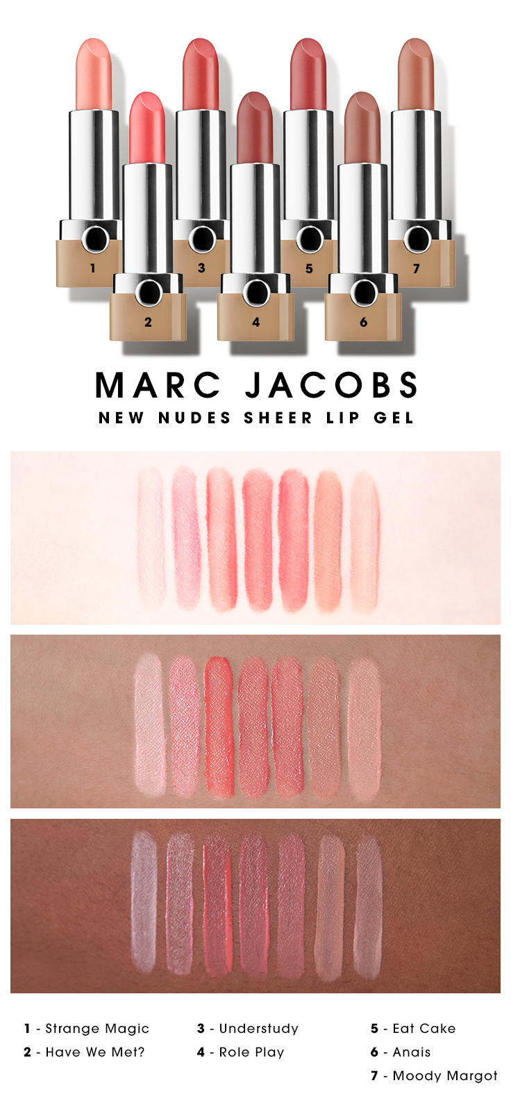 Marc Jacobs Beauty New Nudes Sheer Lip G... - BeautyTalk