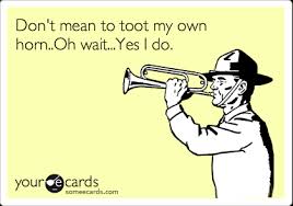 Image result for toot own horn